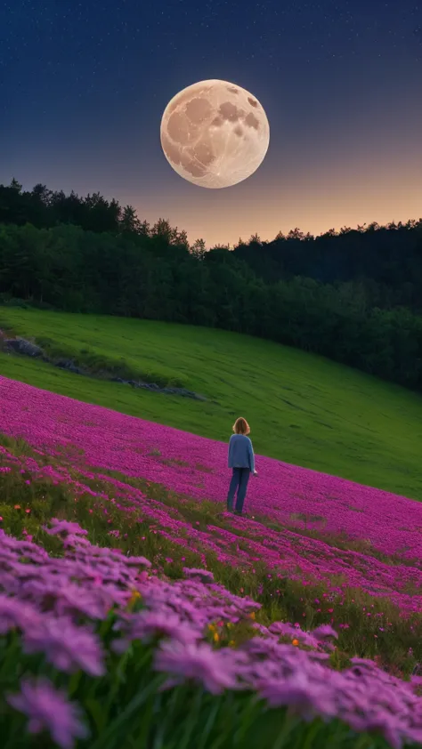 cloud, Daisy, Dandelion, Field, flower, flower Field, nature, outdoor,  petals, null, Red spider lily, summer,  evening, Field, flower, gradient null, ãã©ã¹ , Mountain, Mountainous horizon, outdoor,   purple flower , Red Flower, Blue Flower, Yellow Flower,...