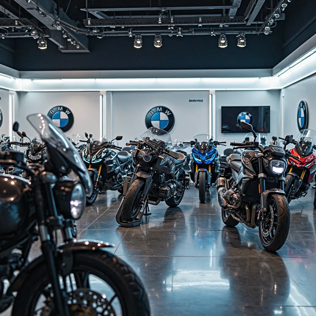 BMW showroom KO logo dekhera bikes Haru vayako photo