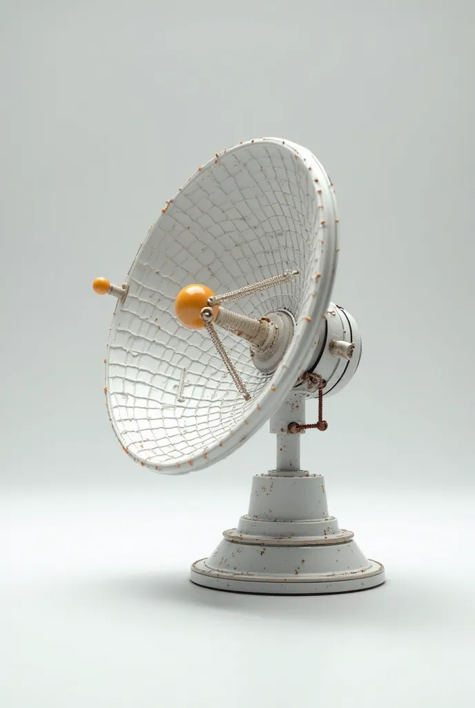  image of realistic little parabolic antena toy