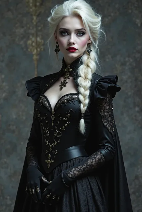 Elsa 　　vampire　devil　　black gothic fashion　