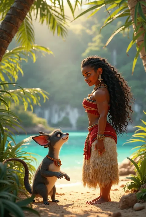 Moana spanking Simea