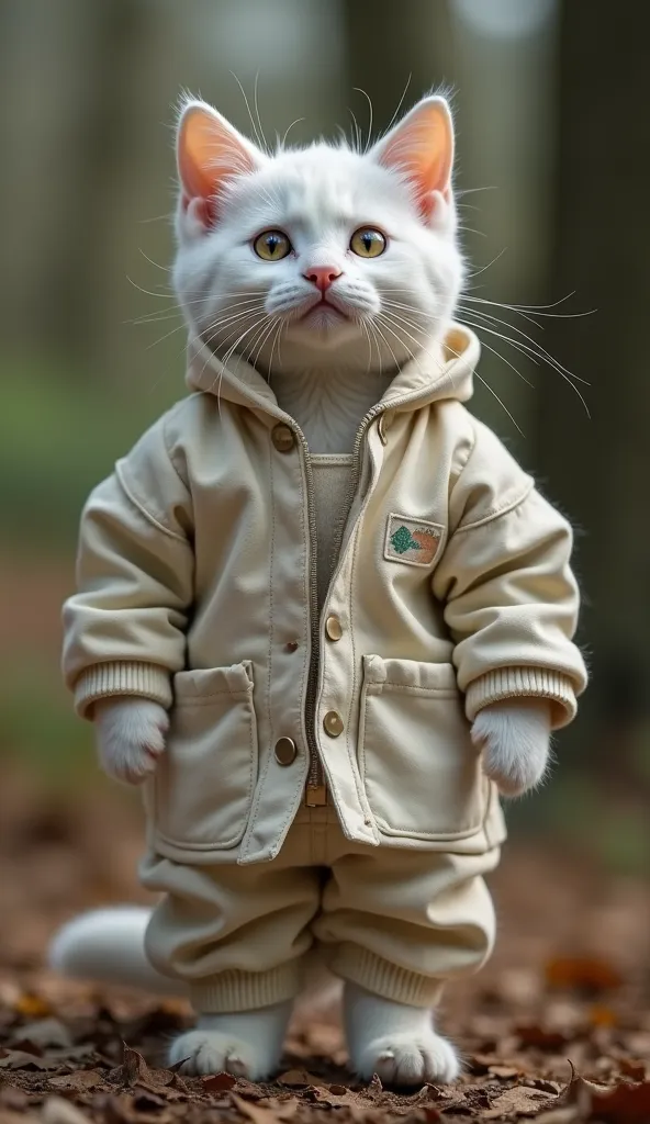 attendance

Place: of a gray kitten's hut in the forest

Character:  White Kitten, Grey Kitten

Dressing:

 White Kitten: cleaned parachute jump clothes

Grey Kitten: Cream-colored linen coat as usual with a thin apron


temperament: kind, caring

Descript...