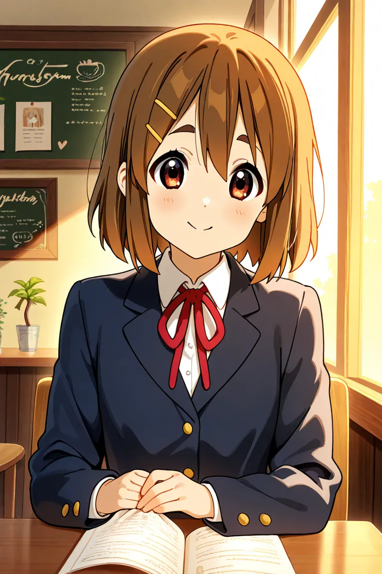 Yui Hirasawa　K-ON！　dating a guy