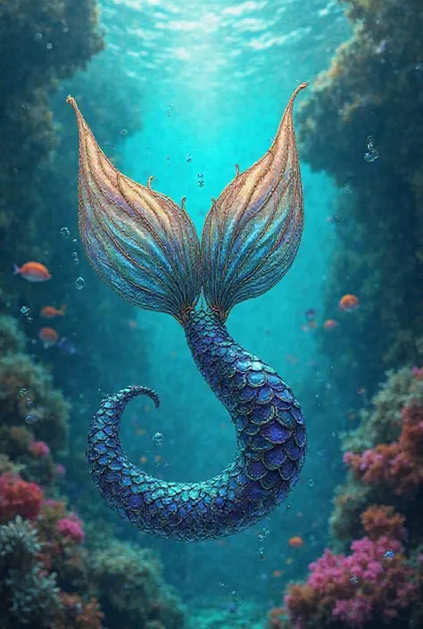 Mermaid tail