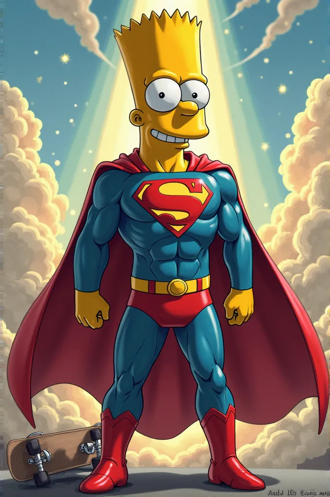 Bart Simpson si Superman 