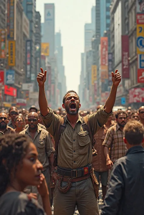 People preaching in the streets about Second Avenue De Jesus