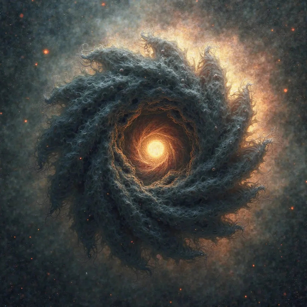 Entity: Vorlag, the Time-Eater

Amorphous, gaseous being from the event horizon of a dying star. Form: A swirling vortex of chronitons, resembling a nebula in miniature. No fixed shape or size; constantly expands and contracts. Core: A miniature black hole...