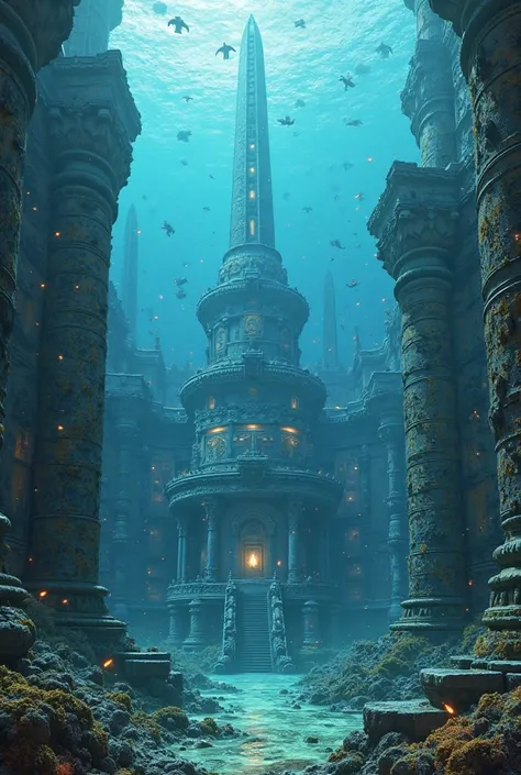 Ancient Atlantis city