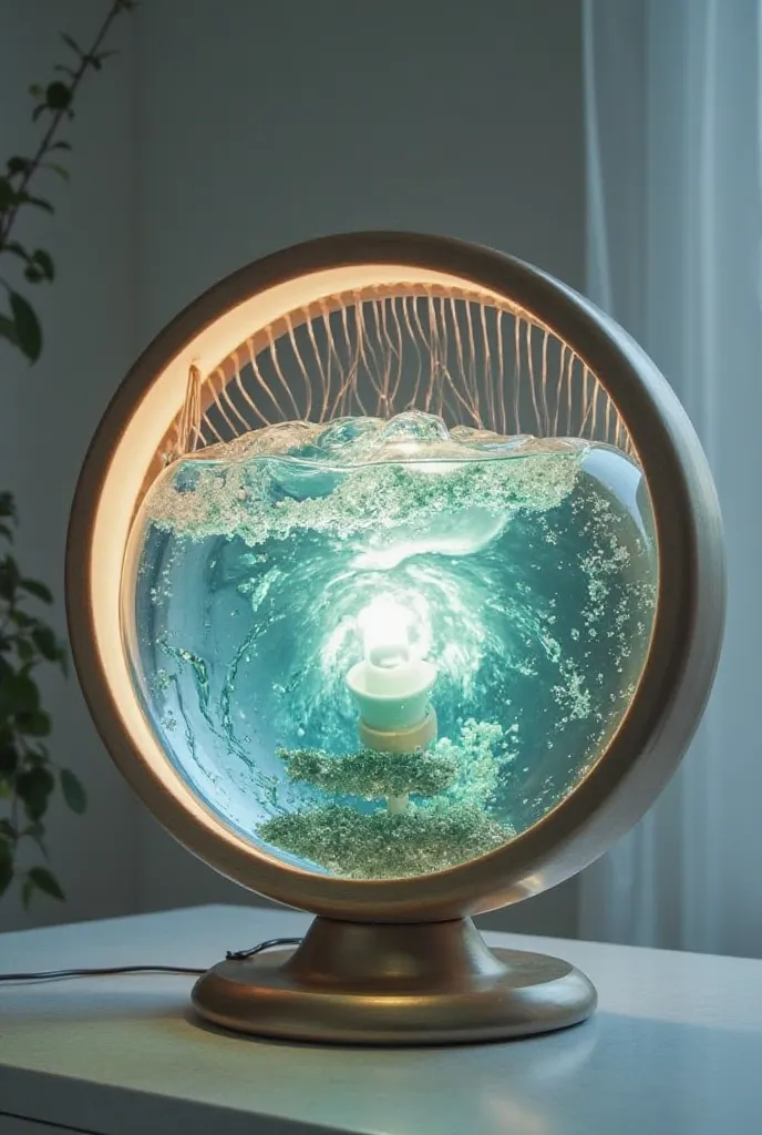 seawater lamp-fan