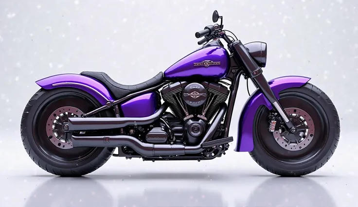 Twenty twenty six Harley Davidson of first look beautiful shoorm real look image the bike is purple 