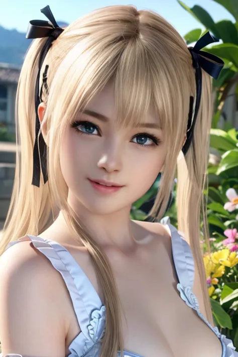 Marie rose, twin tails, blonde hair, master-piece, best quality, valentines, valentines outfit, valentines accessories, big breast, sex, make love, show pussy, show nipple