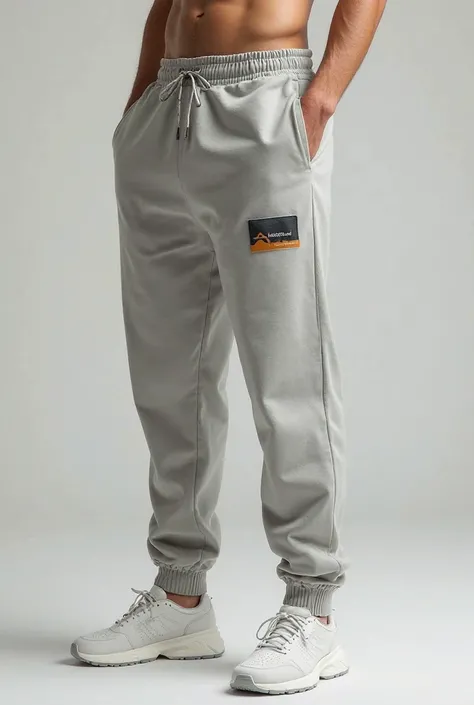 Sweatpants with AsterPol logo 