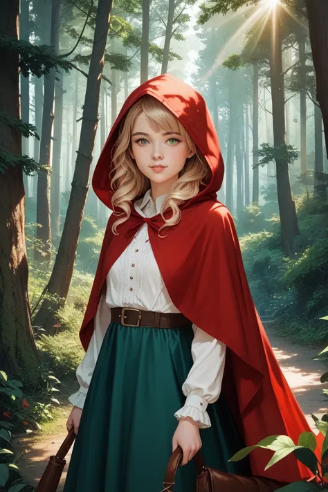 Little Red Riding Hood girl