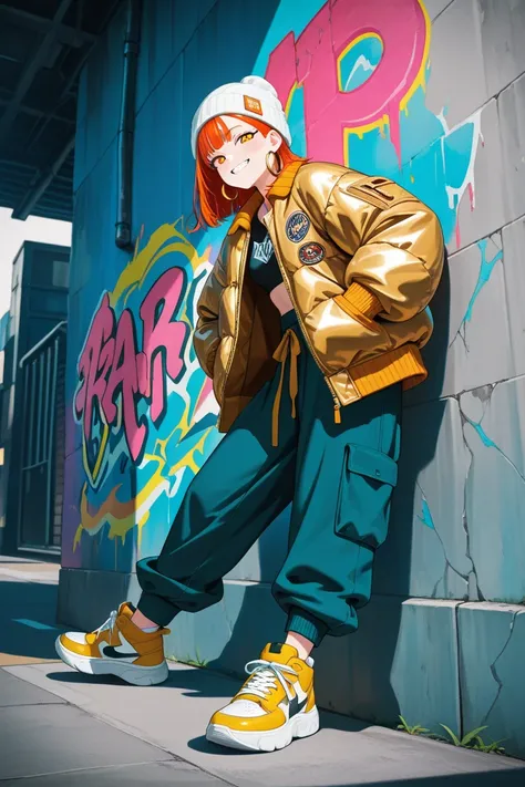 very aesthetic, high detail RAW color art, intricate details, high contrast, detailed background, (sharpness, ultra_hd_color, real_black_color, cinematic illumination, sharp focus, emphasized-details)
Modernretroanime. 1girl, solo, oversized bomber jacket,...