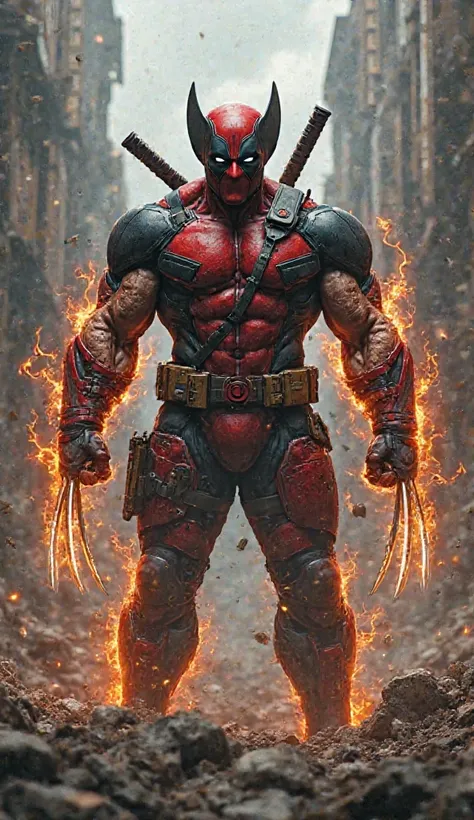 Wolverine and Deadpool merge and fusion each other what character is the result?
