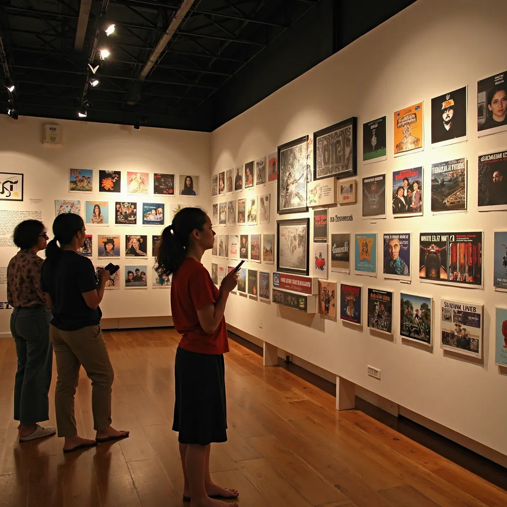 The exhibition area showcases music covers and images related to Lanna music, each with a headset that allows visitors to choose music related to that image, providing an understanding of the context of Lanna music, artists and the transformation of Lanna ...