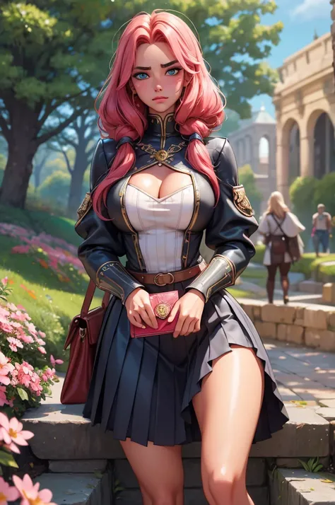 1girl, (colorful art by Esaias van de Velde:0.7) and (Andreas Rocha:0.9) , mundane Fractal, Gamerpunk, surreal, medium wide shot of a tiny [Bavarian|Peasant] ([Mel Gibson|Aasimar]:1.3) Mage slayer, he is very Berlin Secession and Kintsugi, - Lizard hybrid,...