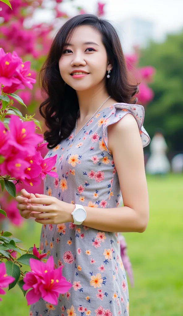 Take high thai woman quality photos with a Sony A7IV camera and 50mm f1.2GM lens, set to A mode, F1.2 aperture, and set IOS to Auto.
This photo focuses on Thai women from head to toe. The images of the women are sharp and clear, with the background slightl...