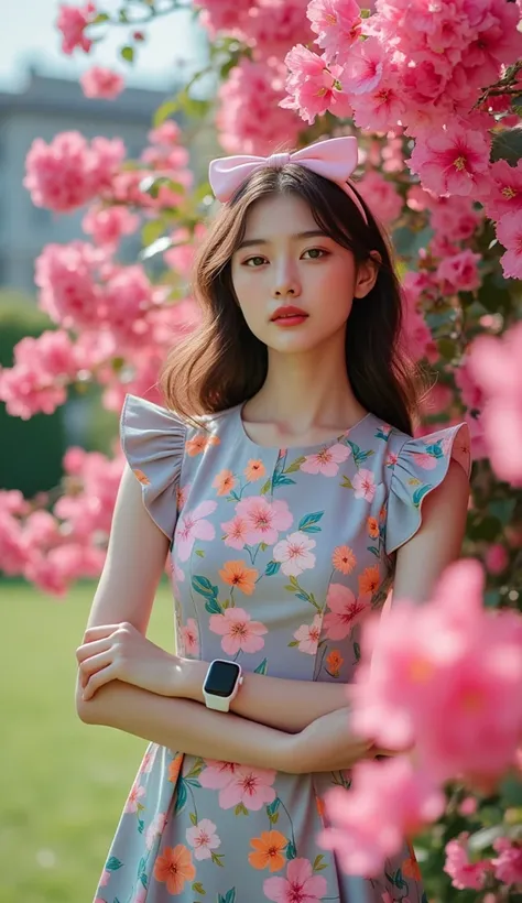 Take high Korea woman quality photos with a Sony A7IV camera and 50mm f1.2GM lens, set to A mode, F1.2 aperture, and set IOS to Auto.
This photo focuses on Thai women from head to toe. The images of the women are sharp and clear, with the background slight...