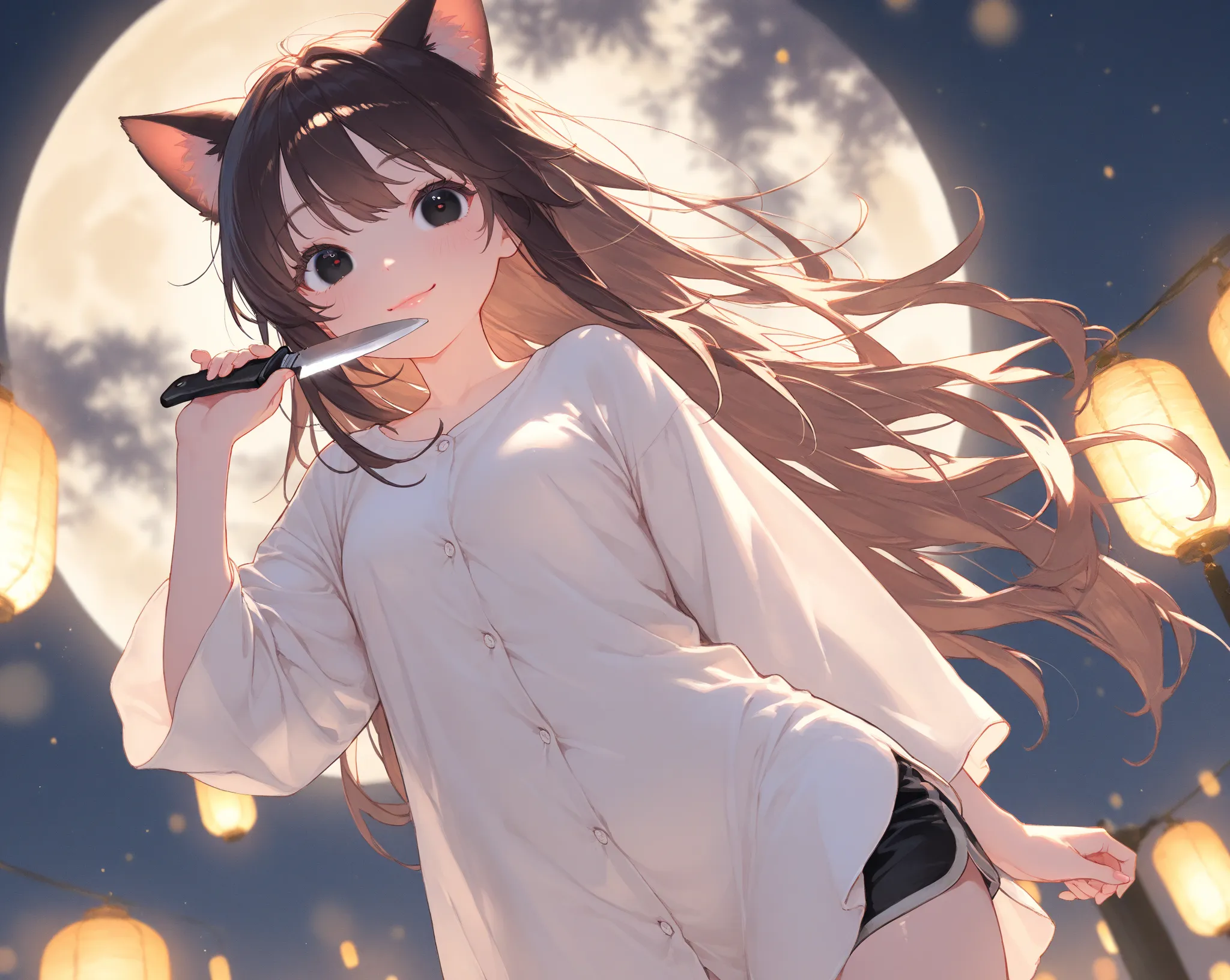 Hi-Res, (Beautifully Artistic:1.2), (Shortsighted:1.15), 1 girl, long hair,  dark eyes,  frill,:1.2),masterpiece, Highest quality, (colorful),(Beautiful Eyes and Exquisite Faces with Attention to Details),Extremely Detailed CG Unity 8k Wallpaper,Alone,smil...