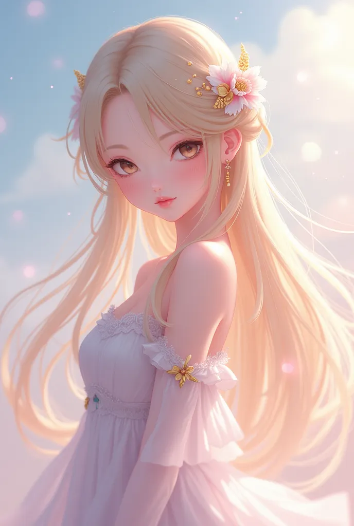 Anime princess soft colour non sexy