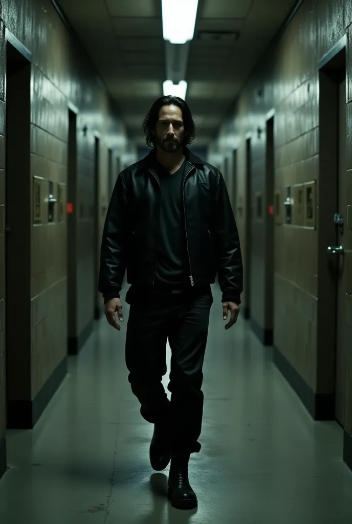 Keanu Reeves walked the prison halls, his boots echoing off the cold concrete floor. Every step he took was measured, his eyes scanning the shadows. The other inmates knew better than to mess with him; his silence was more intimidating than any words. His ...