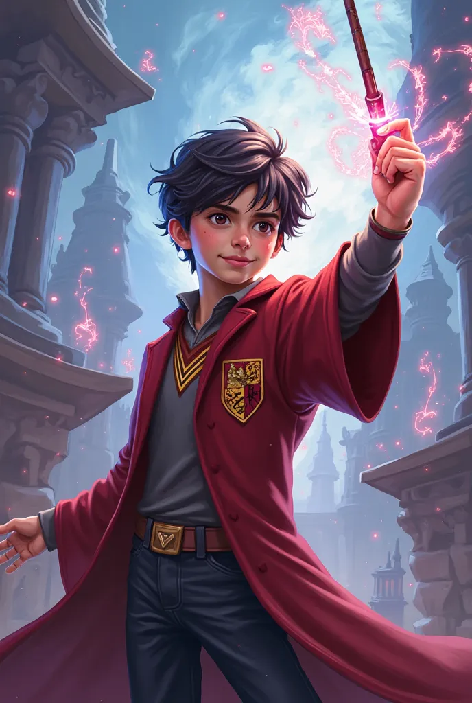 Harry potter card design like mobile legends style