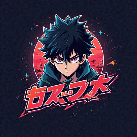 Fait moi un logo gaming avec IR乂7 style manga