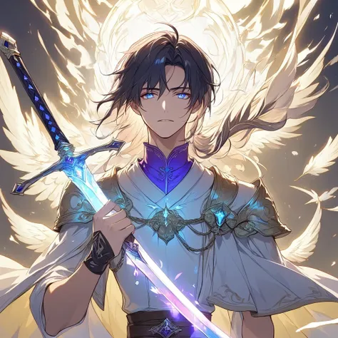 falling paladin
Race: Person
The role of: warrior of LIGHT, lost faith
Features: strict, but honest. His sword gives off a faint glow, but fades with each sin.
 Background : Once served the great god, but after the terrible tragedy he questioned his divine...