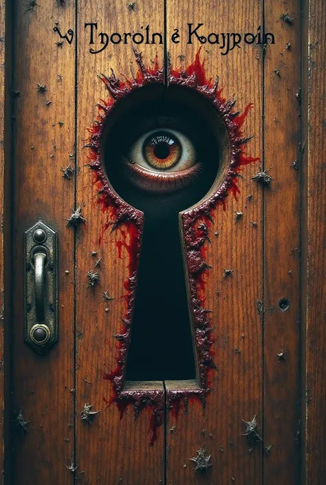 Here are some alternative horror book cover ideas with eerie titles, chilling subtitles, and gripping author names:

The Eyes in the Keyhole
Subtitle: It’s Watching
Author: Margaret Vance
Cover Concept: A close-up of an old wooden door with a large keyhole...