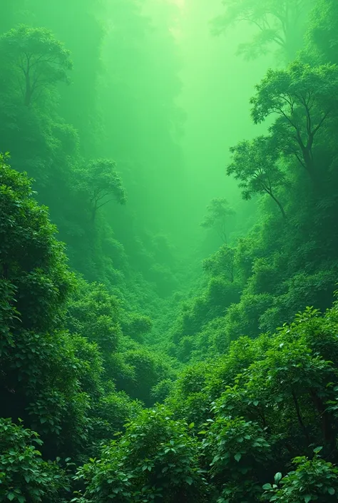 Just a thick green background