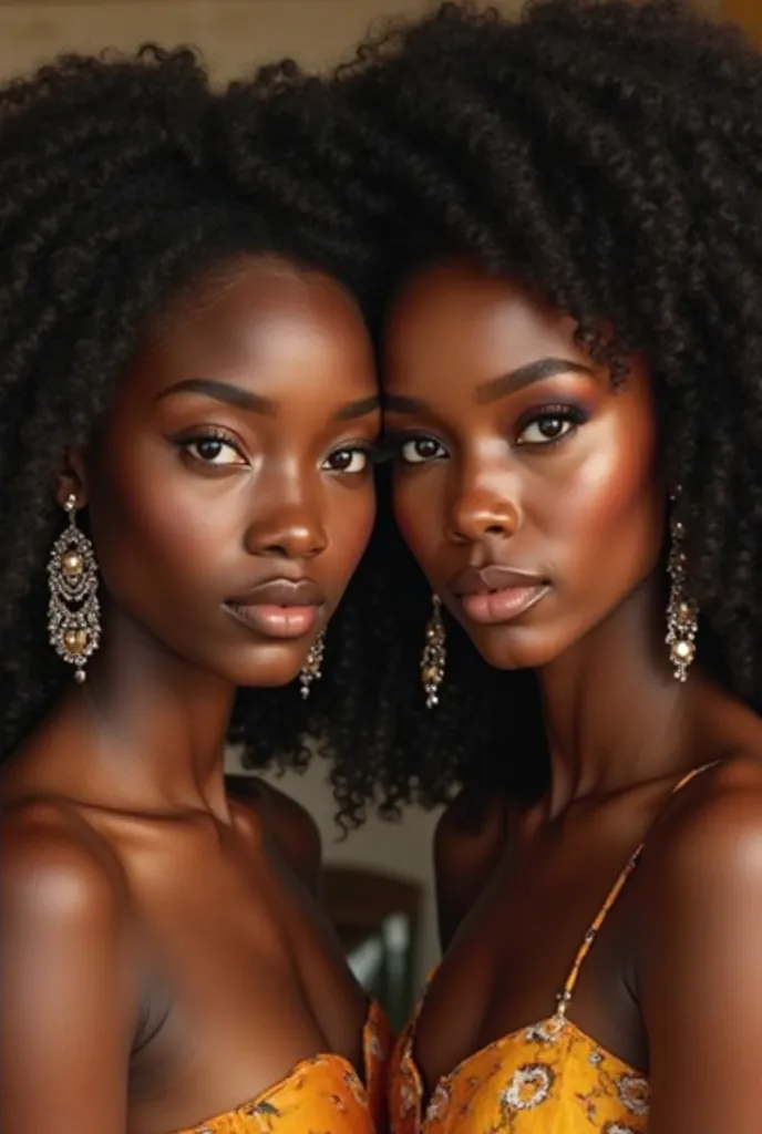 Two rich and beautiful African twins 