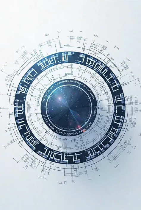 Cover circle that and circles with text that is Department of Electronics communication 