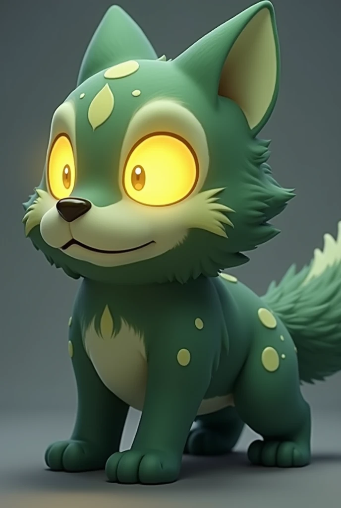 a close up of a cartoon dog with a glowing face, onmyoji detailed art, zhongli from genshin impact, asura from chinese myth, keqing from genshin impact, onmyoji, genshin impact character, spirit fantasy concept art, character art of maple story, chinese dr...