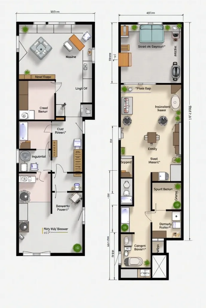 Make a layout for my Business P.A.W. S (pamper and wash services) mobile pet grooming business

• 2D floor plan 
• 3D floorpam side view
•Office layout inside view
•Staff lounge Layout Inside view.   (MAKE EACH IMAGE PER BULLET) 