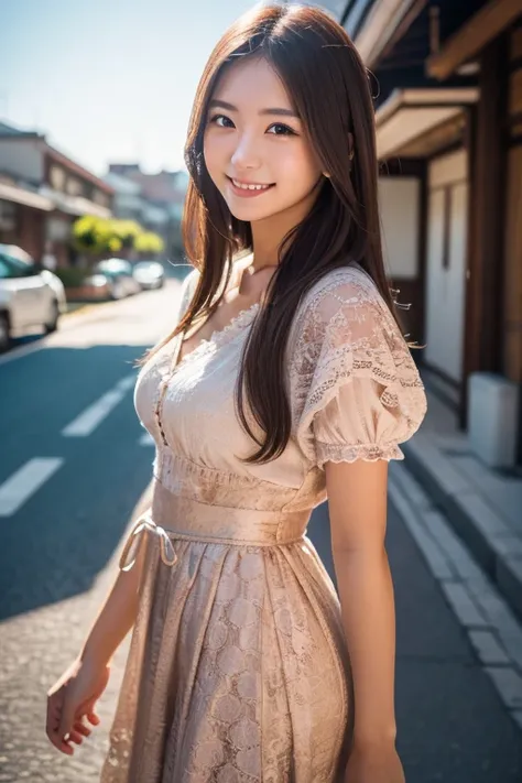 low angle full body shot
dynamic pose
,covering face,

Bayside parking lot



smile,
realistic Japanese cute,cute face,model-like physique,
virgin, Japanese, no makeup,18 years old, young face,((cute))
 brown hair,long hair,medium bust,
campaign girl costu...