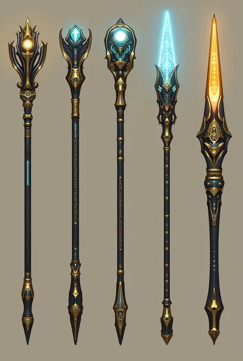 

Concept Art – Five Variations of an Egyptian-Tech Staff

Create five unique staff designs, blending ancient Egyptian aesthetics with advanced futuristic technology. Each staff should have intricate details, glowing elements, and mechanical features, evok...