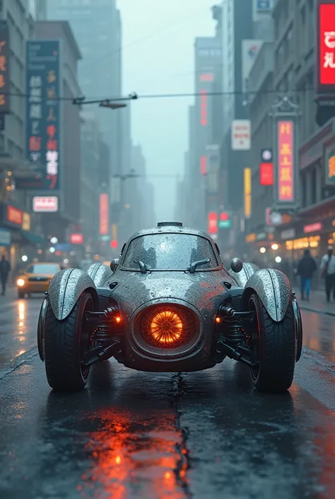 Realistic without changing cyber punk robotic dinamic blur smooth effects cinematic lighting nion masterpiece 8k ultra .The motorbike body frame looks like a jellyfish.The floating cells of the future of transportation, actual, Work, cyberpunk, HOVERcar ST...