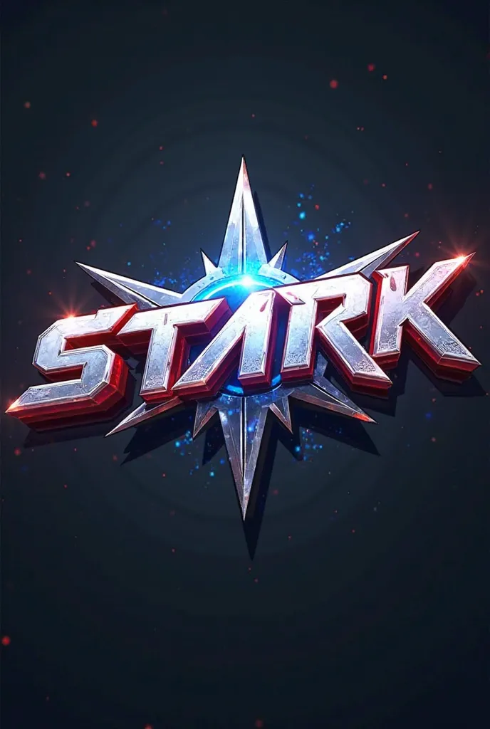 Logo profil professionnel game free fire the name of STARK anime 3d name STARK