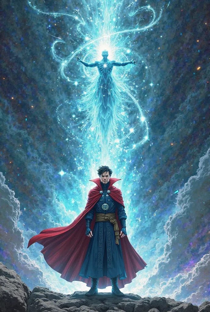 Doctor strange soul leaving scene in Anime 