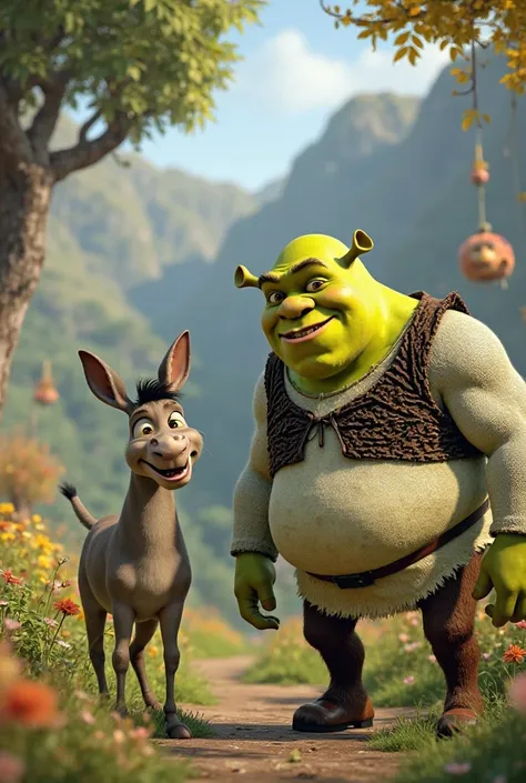 Dream Works animation, Shrek e o burro