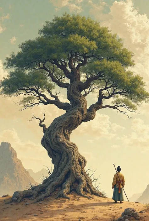 The Useless Tree (Zhuangzi, Chapter 4)
 
A skilled carpenter named Shi and his apprentice were traveling through a distant village when they saw a towering, ancient tree standing alone on a barren hill. Its branches stretched in all directions, creating a ...