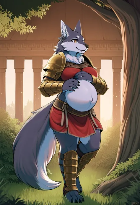 (top quality, best quality, by Iriedono, High-quality illustrations, masterpiece, perfect artwork, cinematic light and shading, 16k, 1080p, uploaded on e621)(kemono, furry, anthro, alone), 1 larger female, (very detailed body, face, tail, arms, hands, legs...