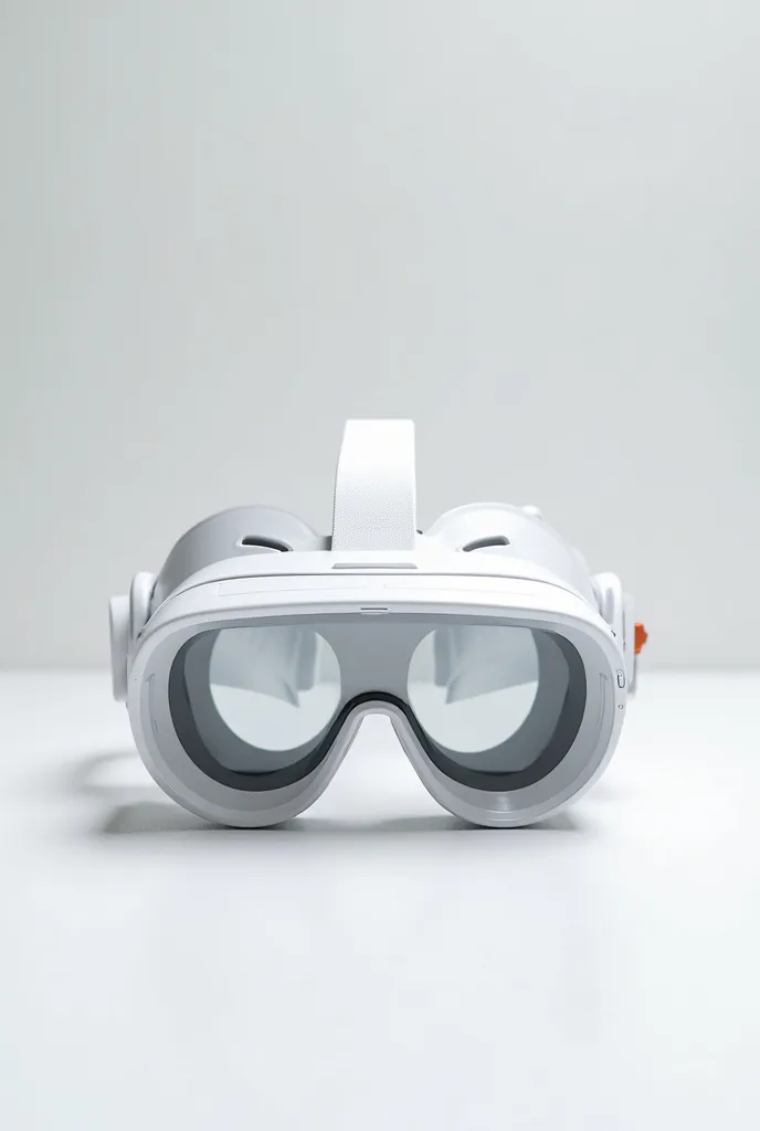 White vr glasses