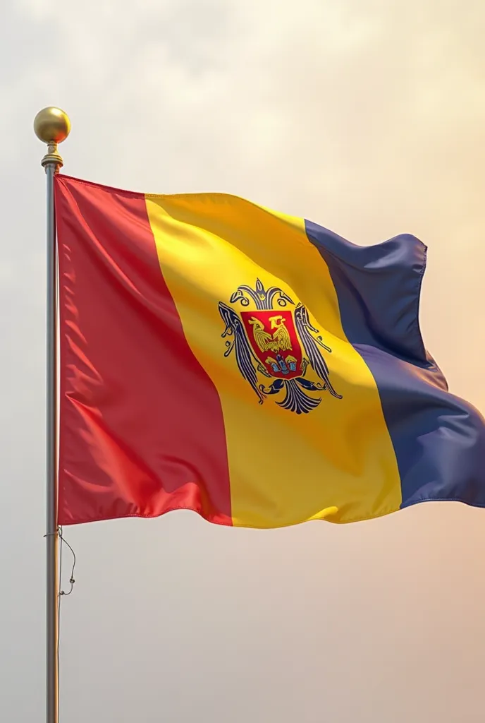 Add to the photo above the flag of Romania and Moldova 