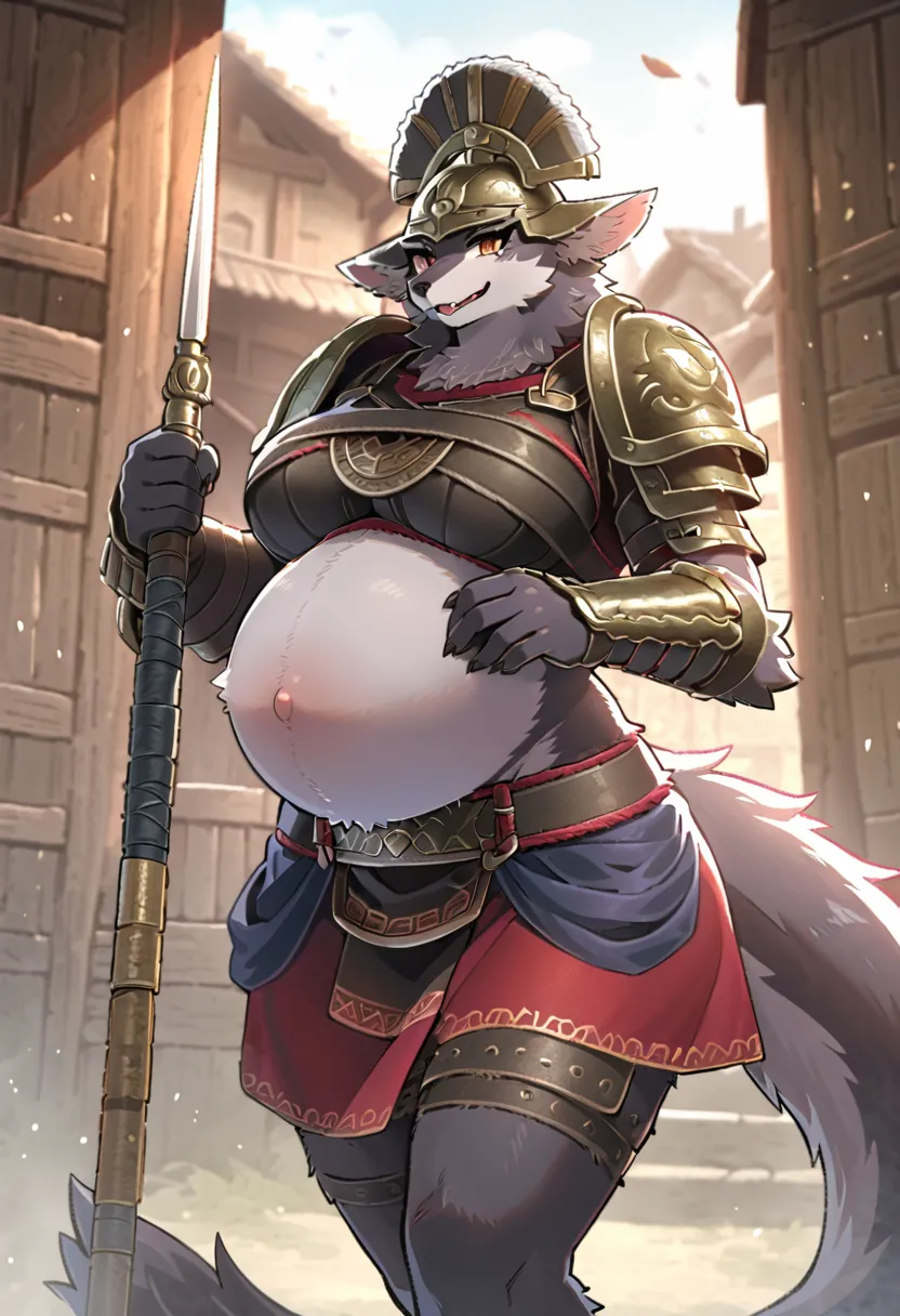 (top quality, best quality, by Yamame513, High-quality illustrations, masterpiece, perfect artwork, cinematic light and shading, 16k, 1080p, uploaded on e621)(kemono, furry, anthro, alone), 1 larger female, (very detailed body, face, tail, arms, hands, leg...