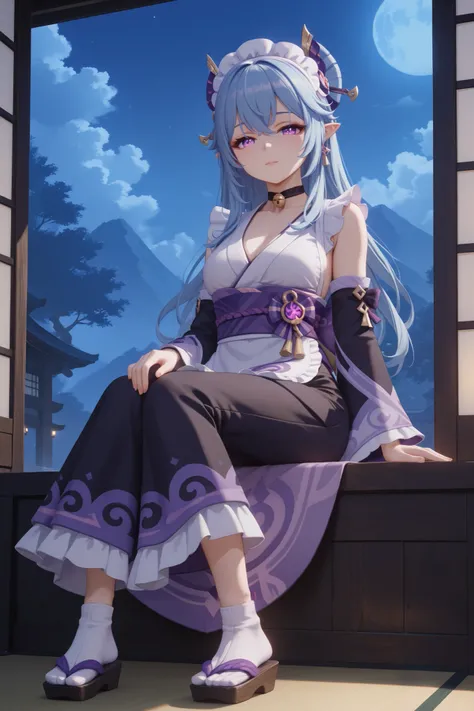 masterpiece, beautiful, ultra-detailed, detailed face, 4k, hd, perfect lighting, best quality, score_9, score_8_up, score_7_up, score_6_up, 2d art, perfect hands, perfect eyes
((cowboy shot))
mizuki, long hair, blue hair, bangs, hair ornament, maid headdre...