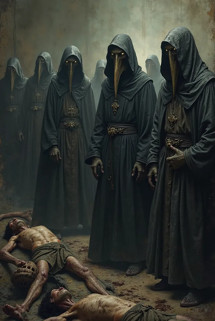 Black Death doctors 