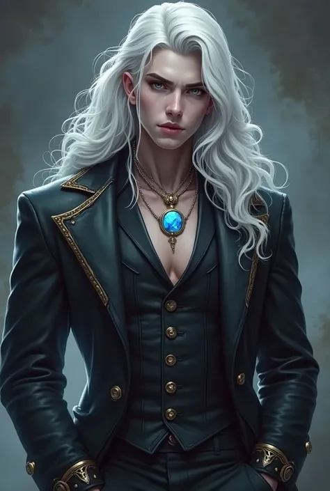  character from League of Legends. He is a young man, has an impressive physique and is very attractive.. Despite being a man,  her hair is long , wavy and completely white, falling in soft locks around her face and shoulders. His eyes are penetrating, of ...