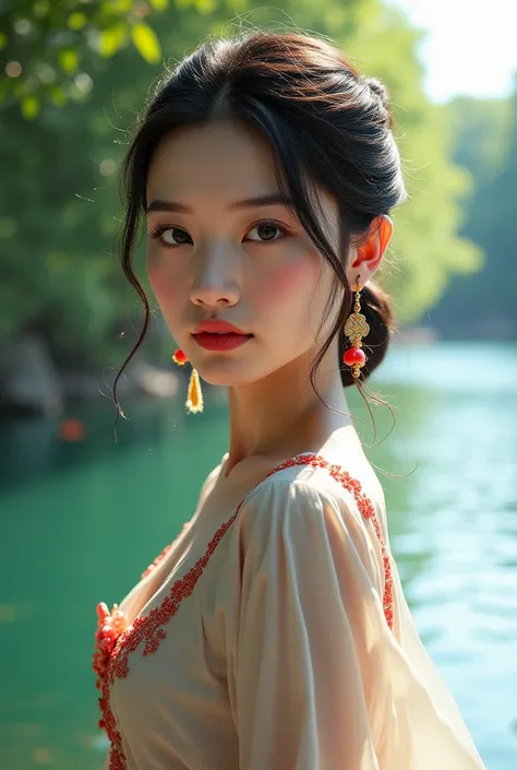 Beautiful Hanoi Girl, Tenderness in Sword Lake 